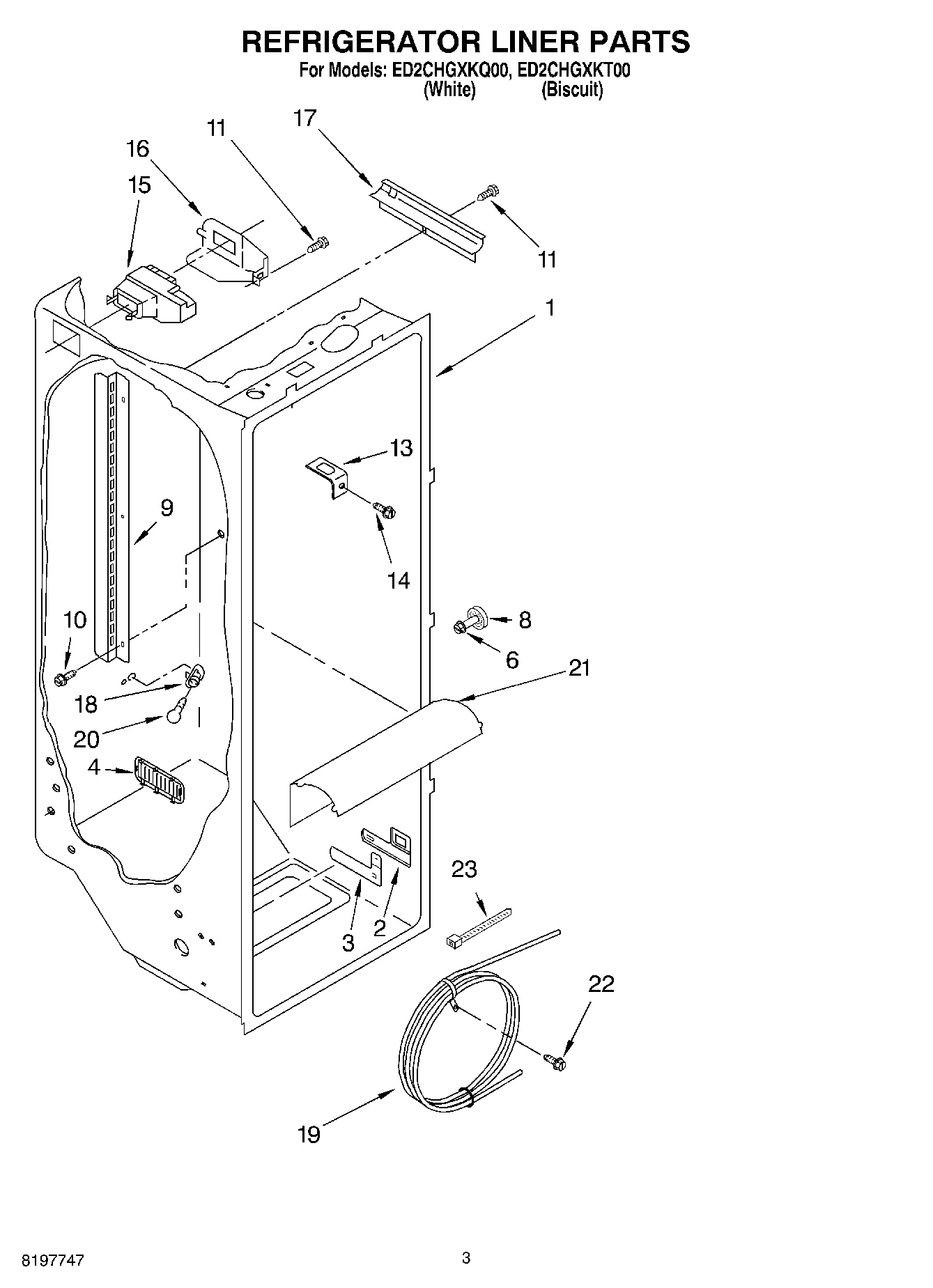 02 - REFRIGERATOR LINER