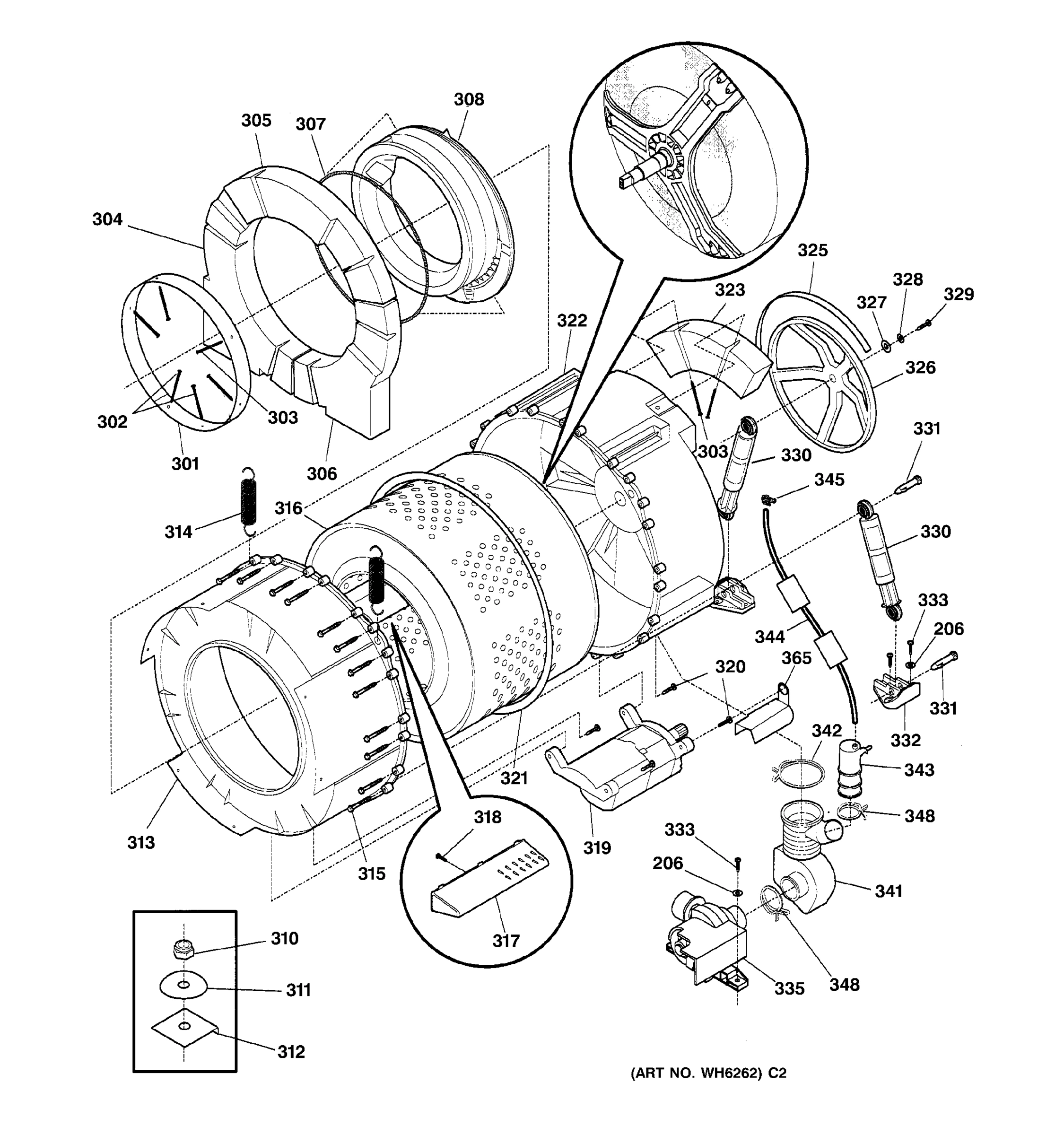 TUB & MOTOR