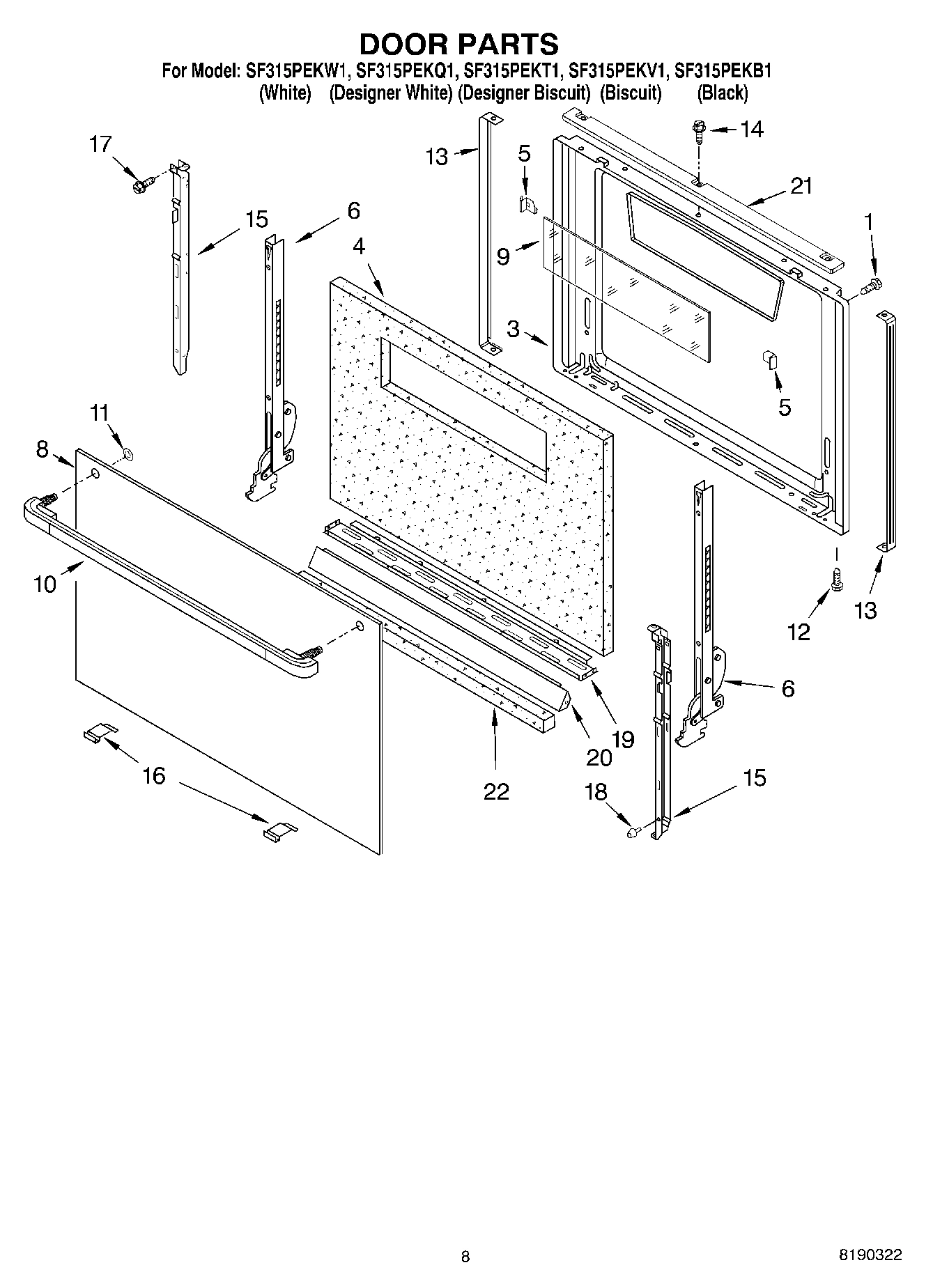 06 - DOOR PARTS, MISCELLANEOUS PARTS