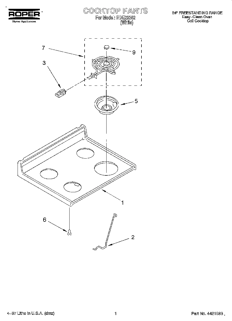 01 - COOKTOP, LITERATURE
