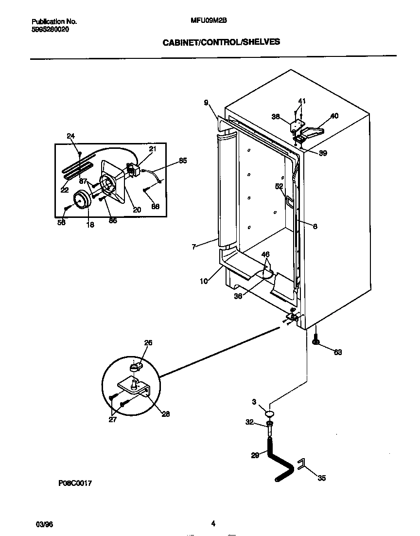 03 - CABINET/CONTROL/SHELVES
