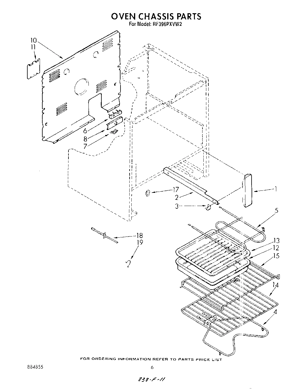 05 - OVEN CHASSIS , LIT/OPTIONAL