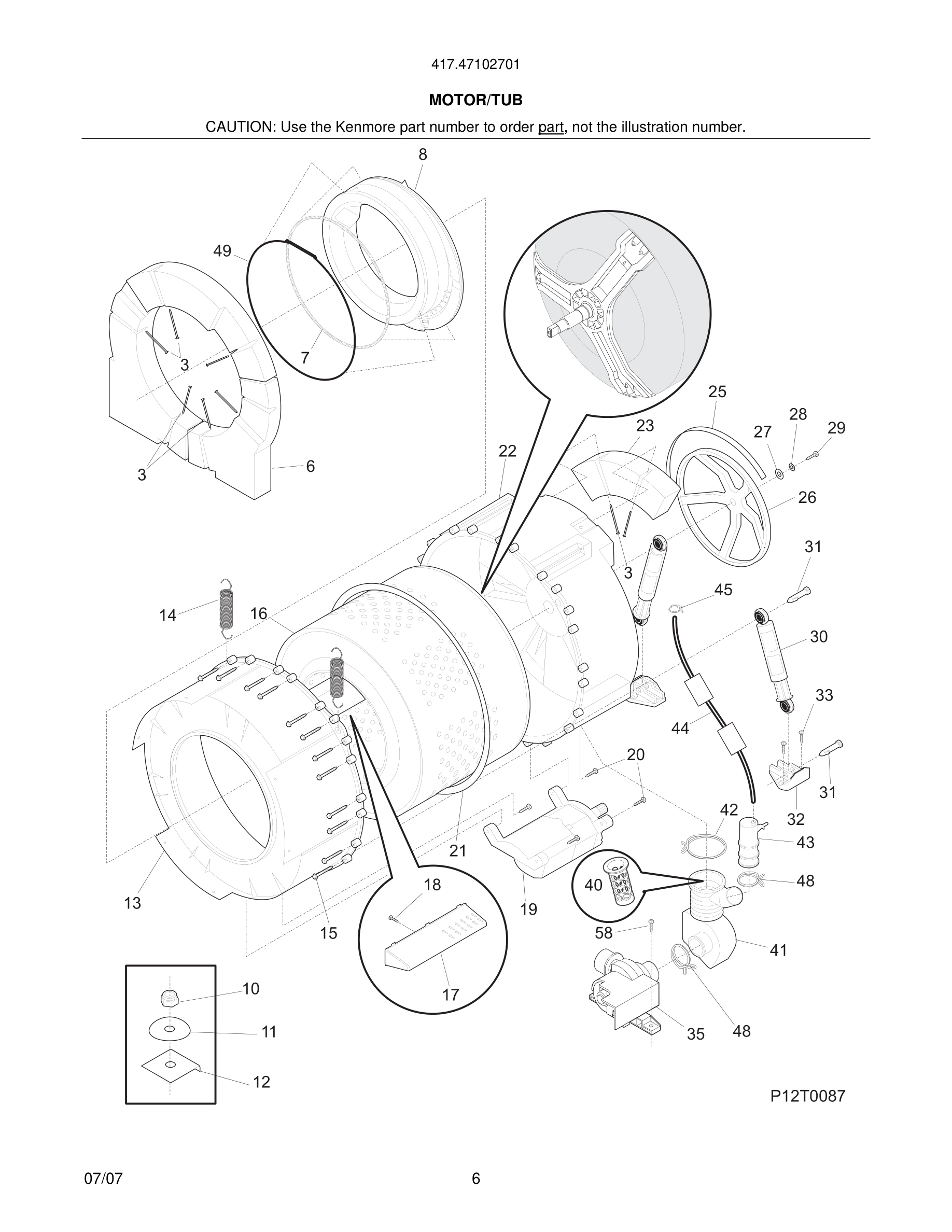 07 - MOTOR/TUB