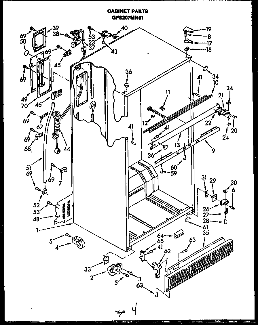 01 - CABINET PARTS