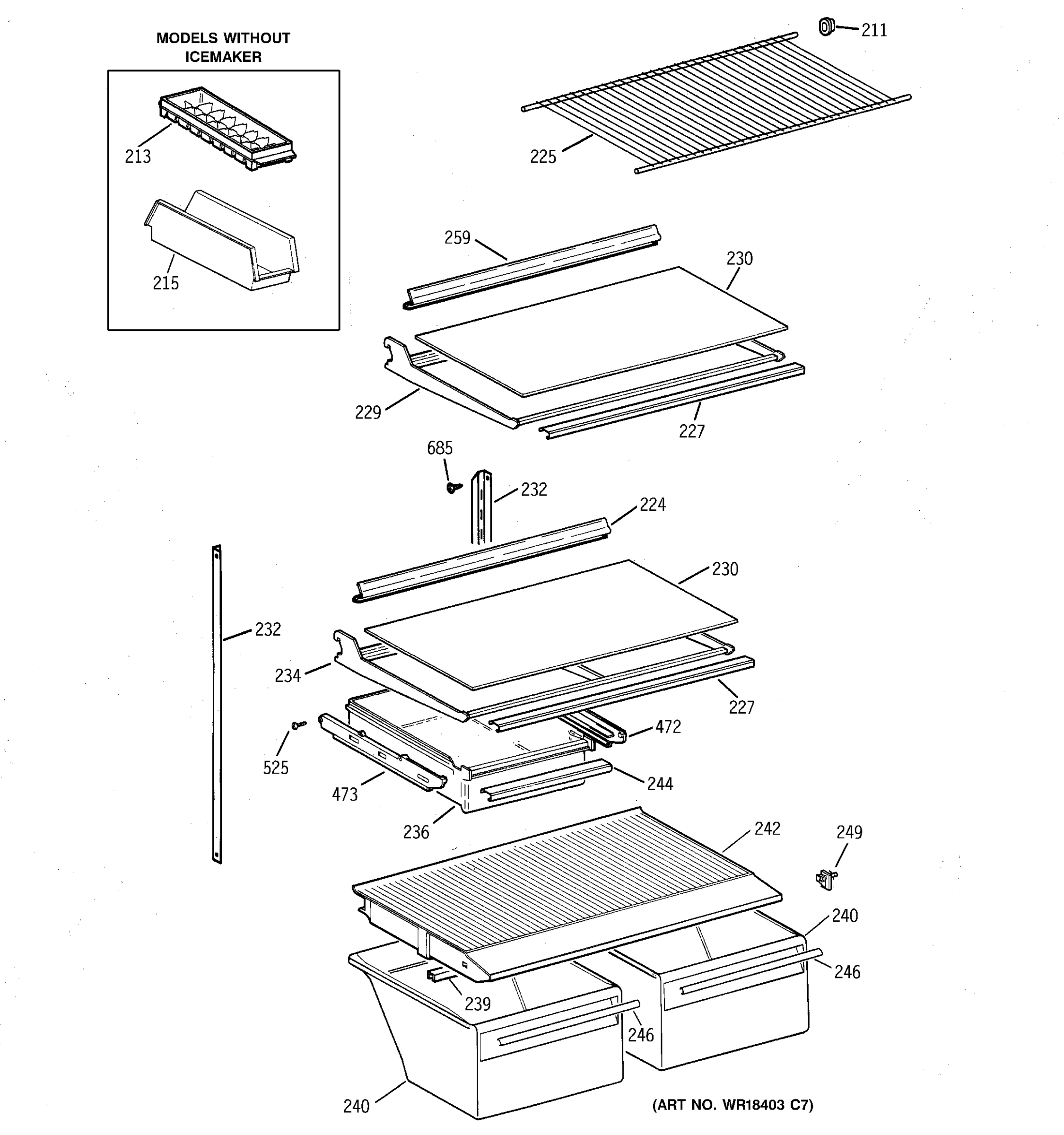 SHELVES