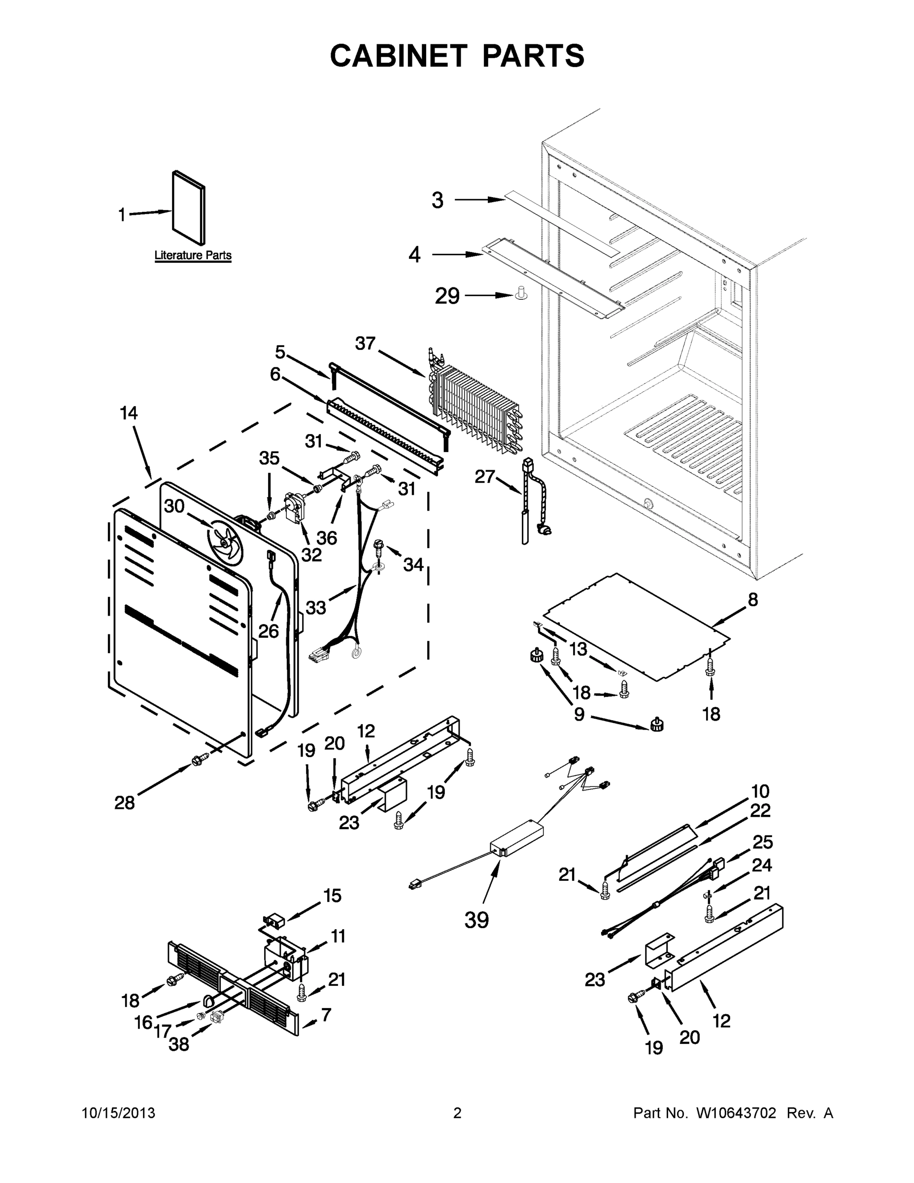 02 - CABINET PARTS