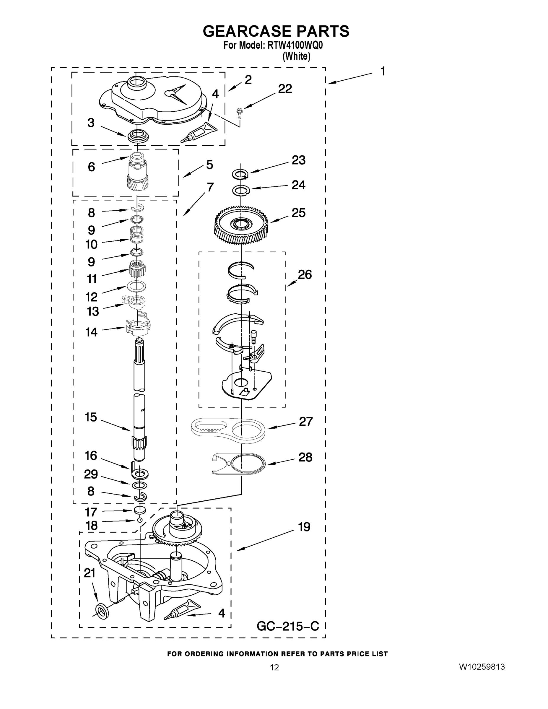 08 - GEARCASE PARTS