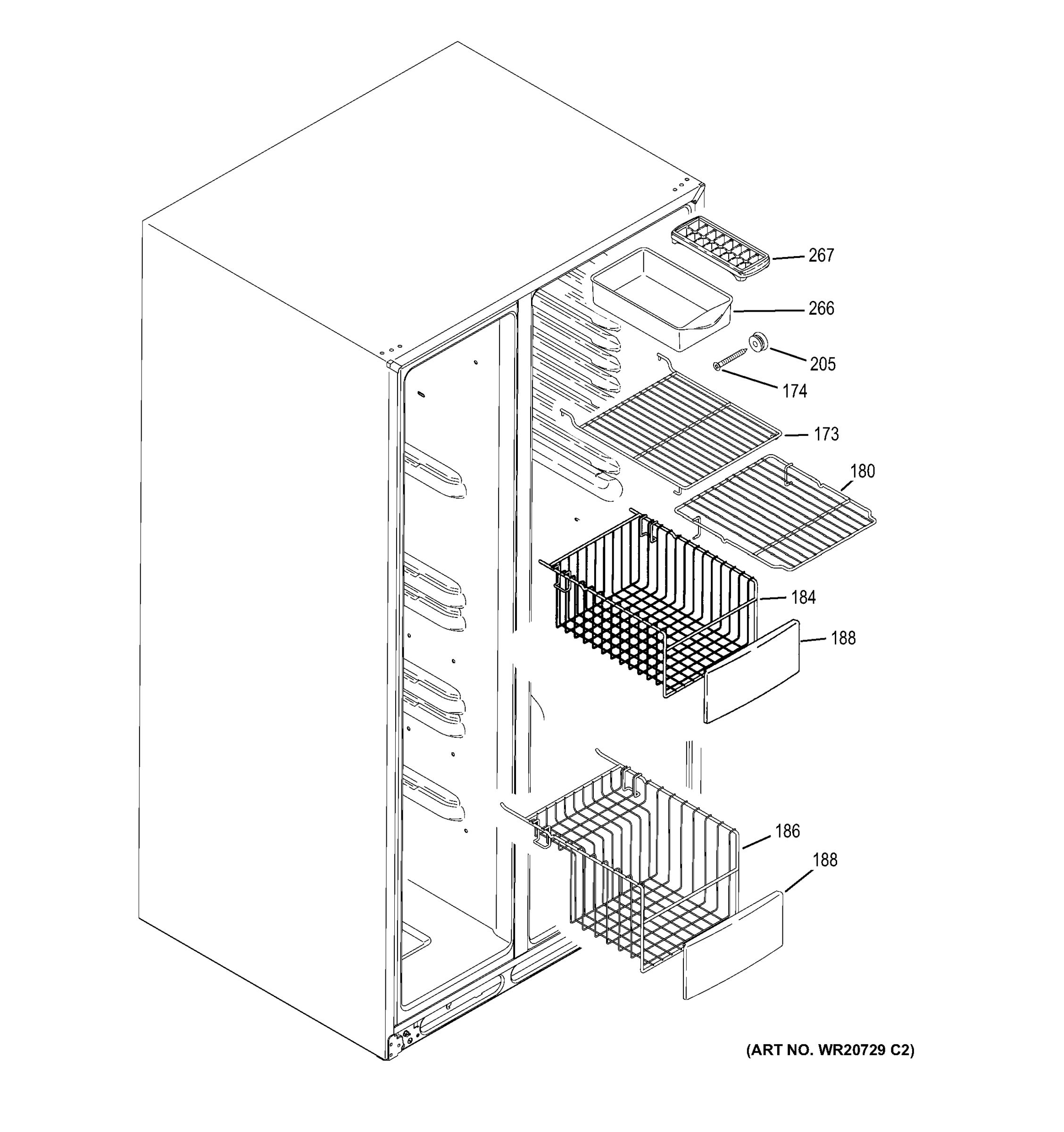 FREEZER SHELVES