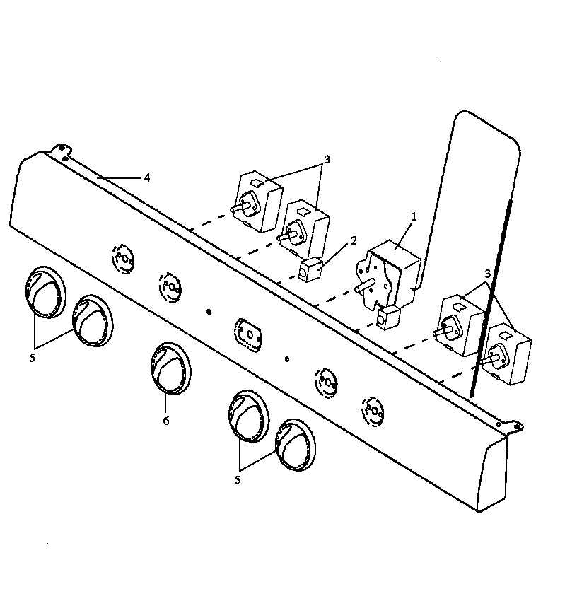03 - FRONT CONTROL PANEL, EHN330/340