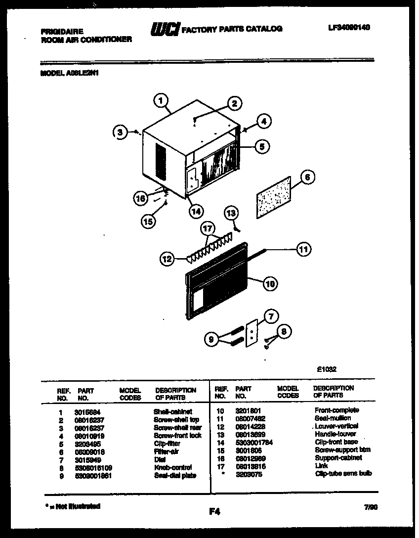 02 - CABINET PARTS