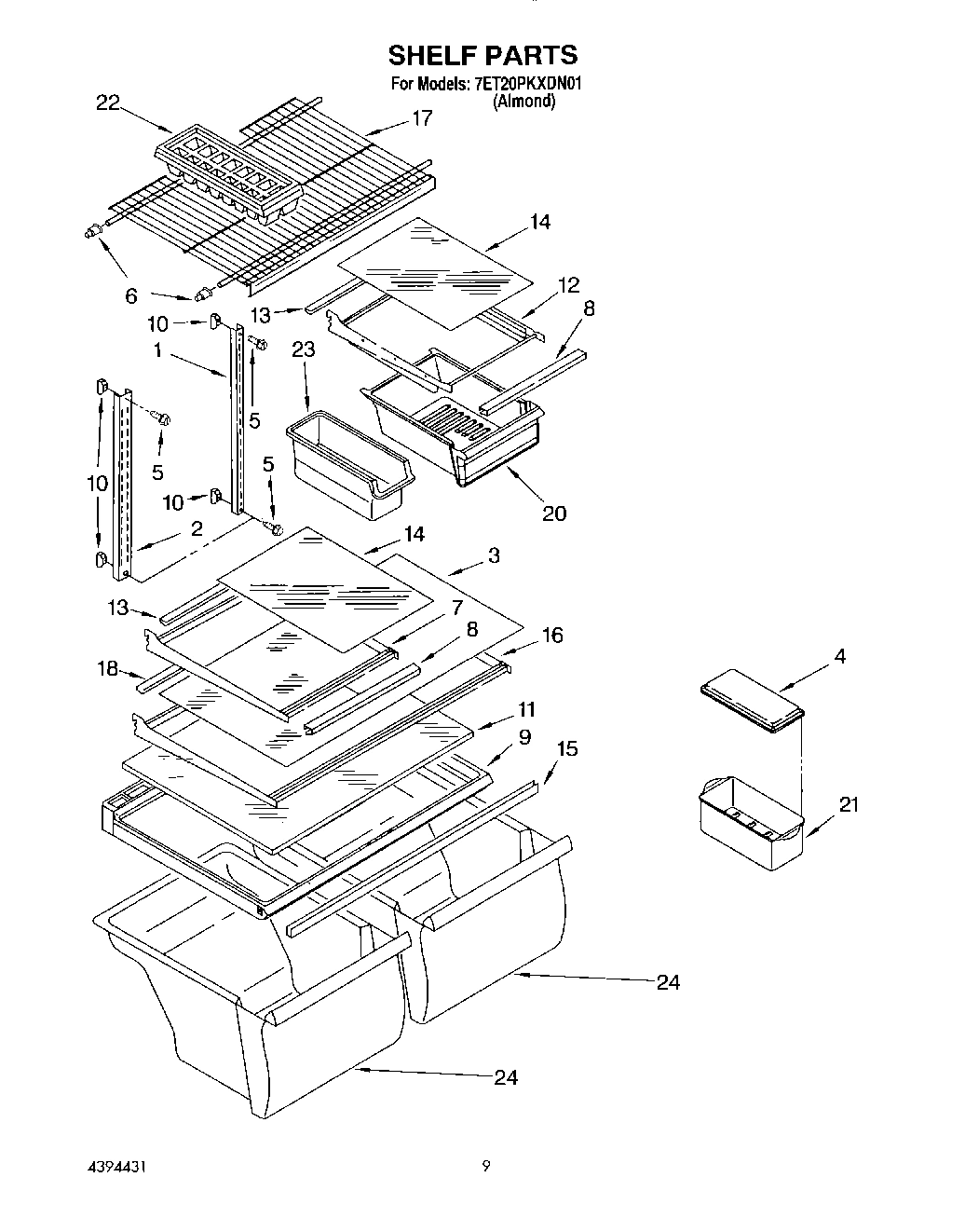 05 - SHELF, LIT/OPTIONAL