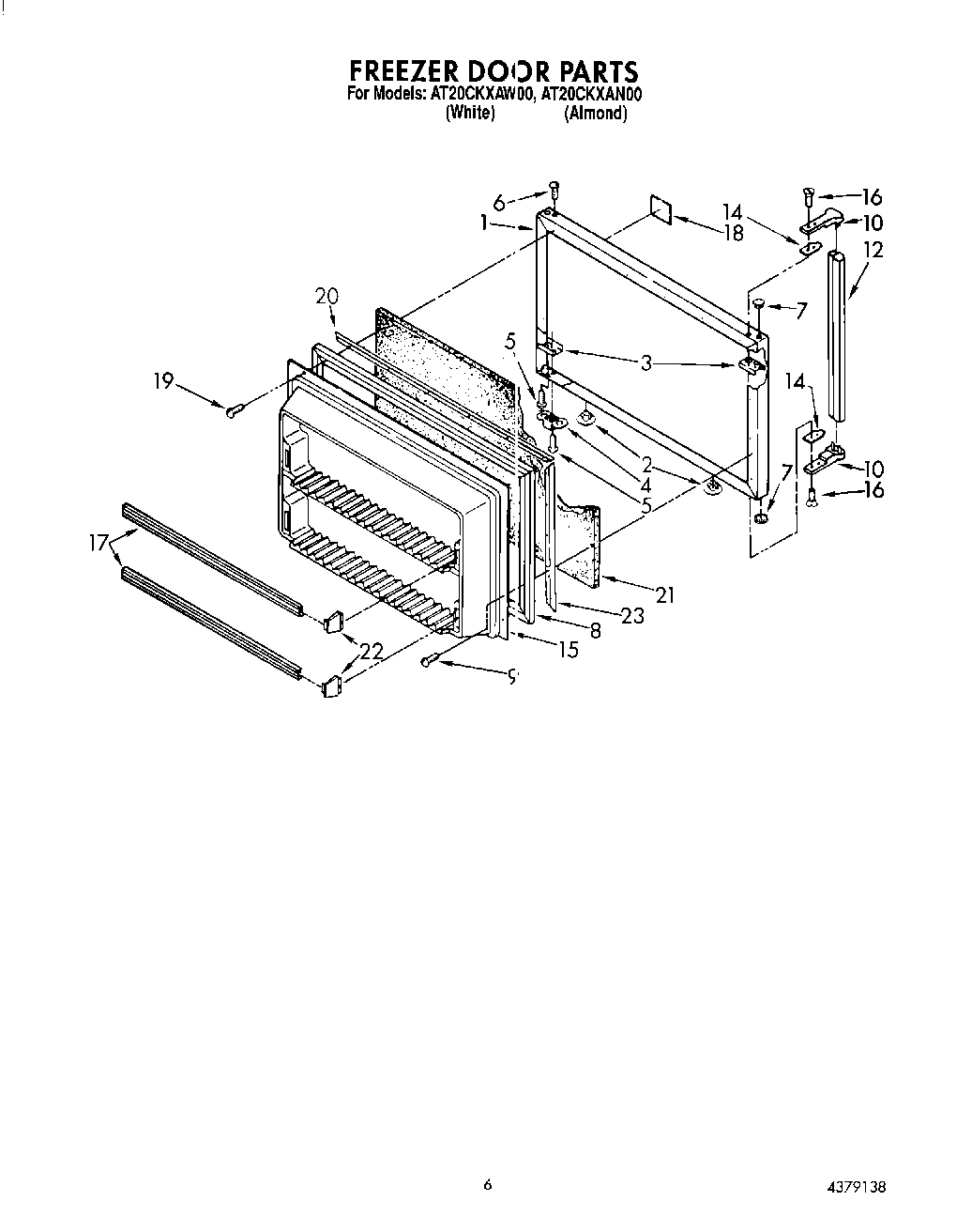 05 - FREEZER DOOR