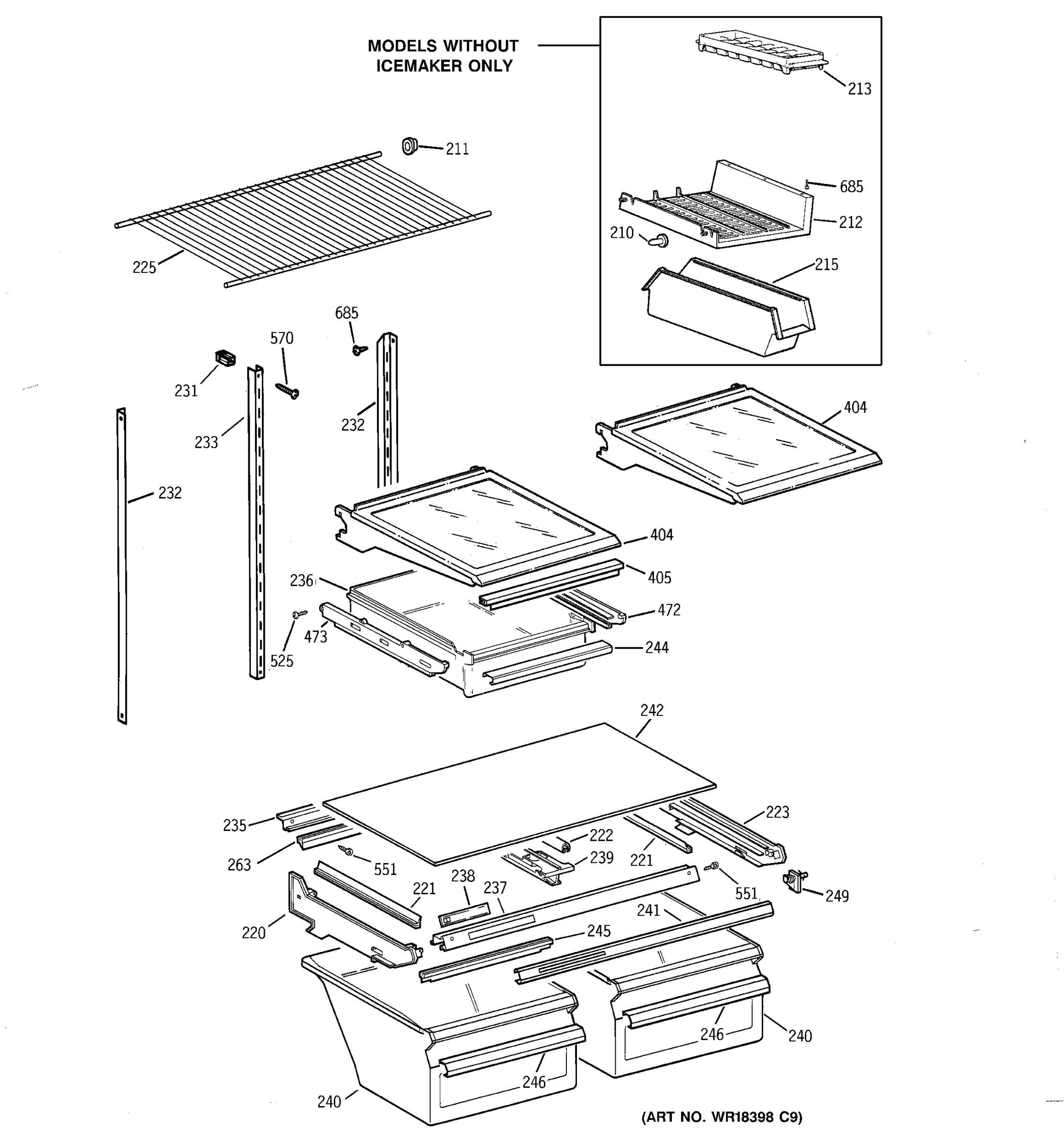 SHELF PARTS