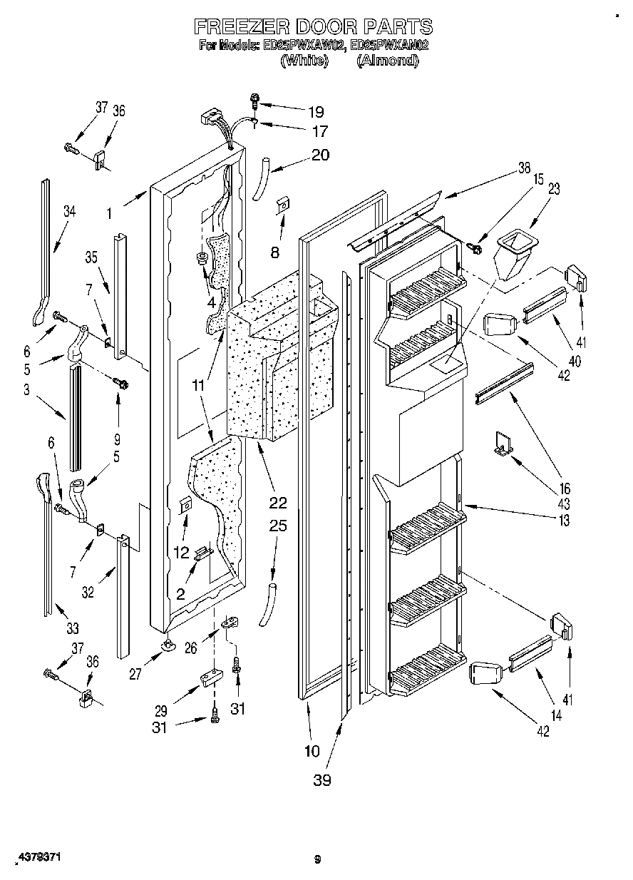07 - FREEZER DOOR