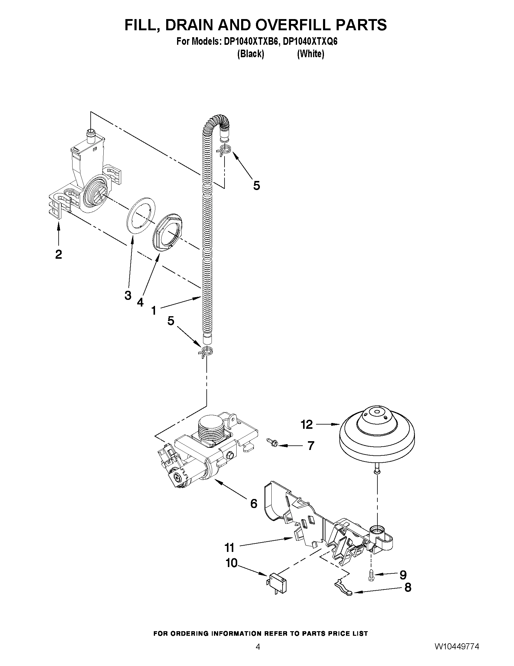 04 - FILL, DRAIN AND OVERFILL PARTS