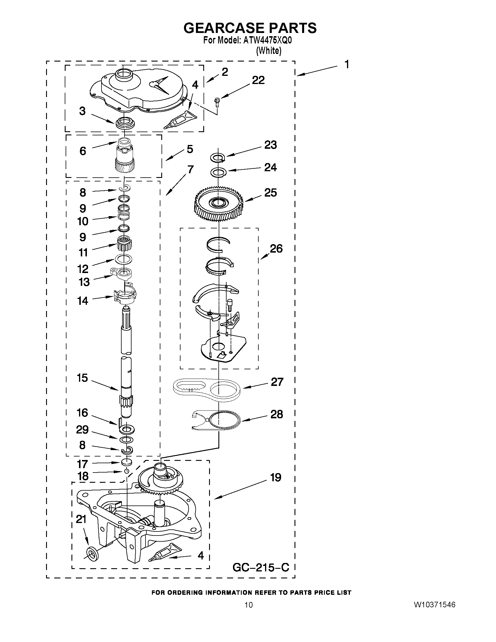 07 - GEARCASE PARTS