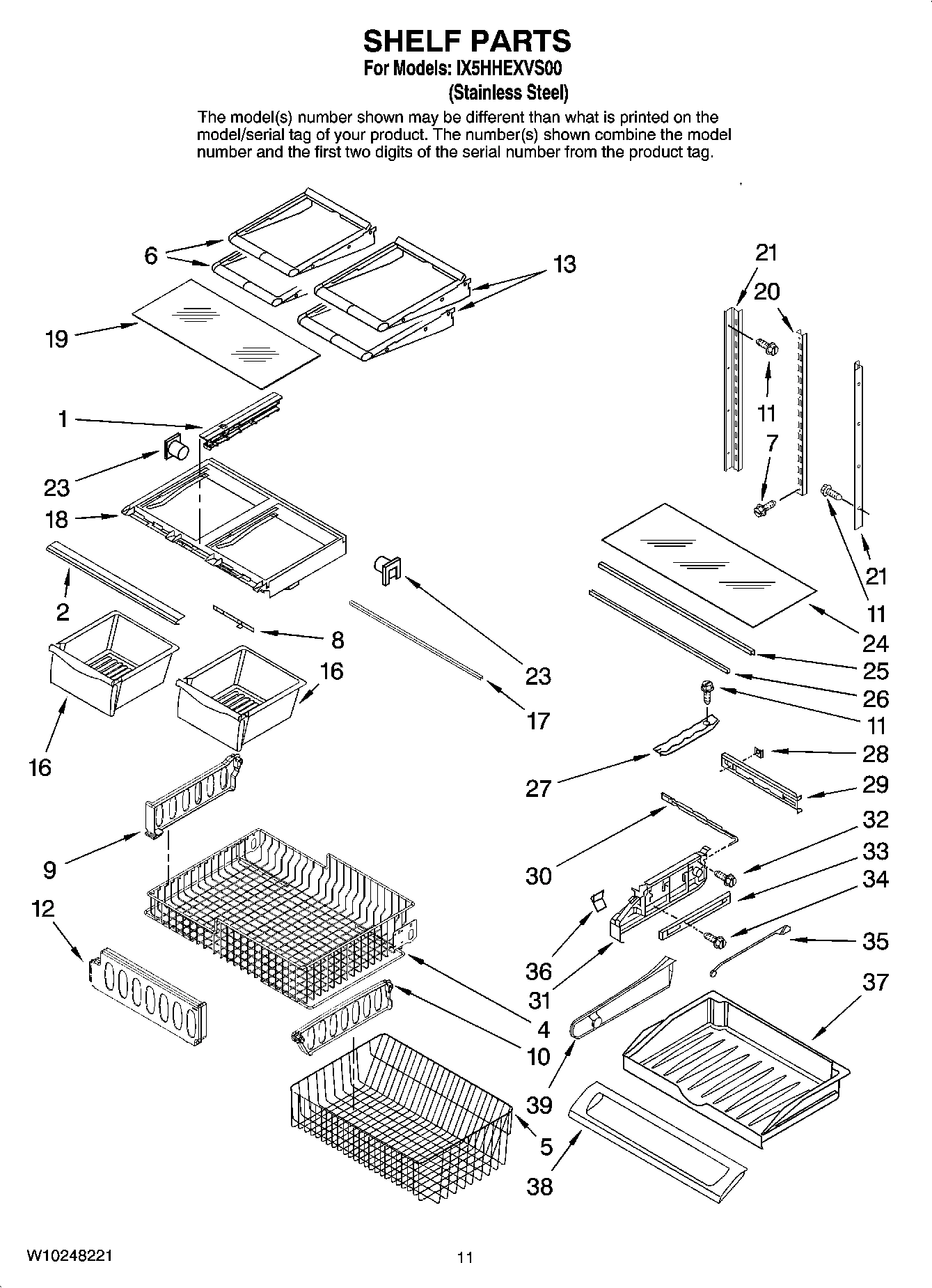 07 - SHELF PARTS, OPTIONAL PARTS
