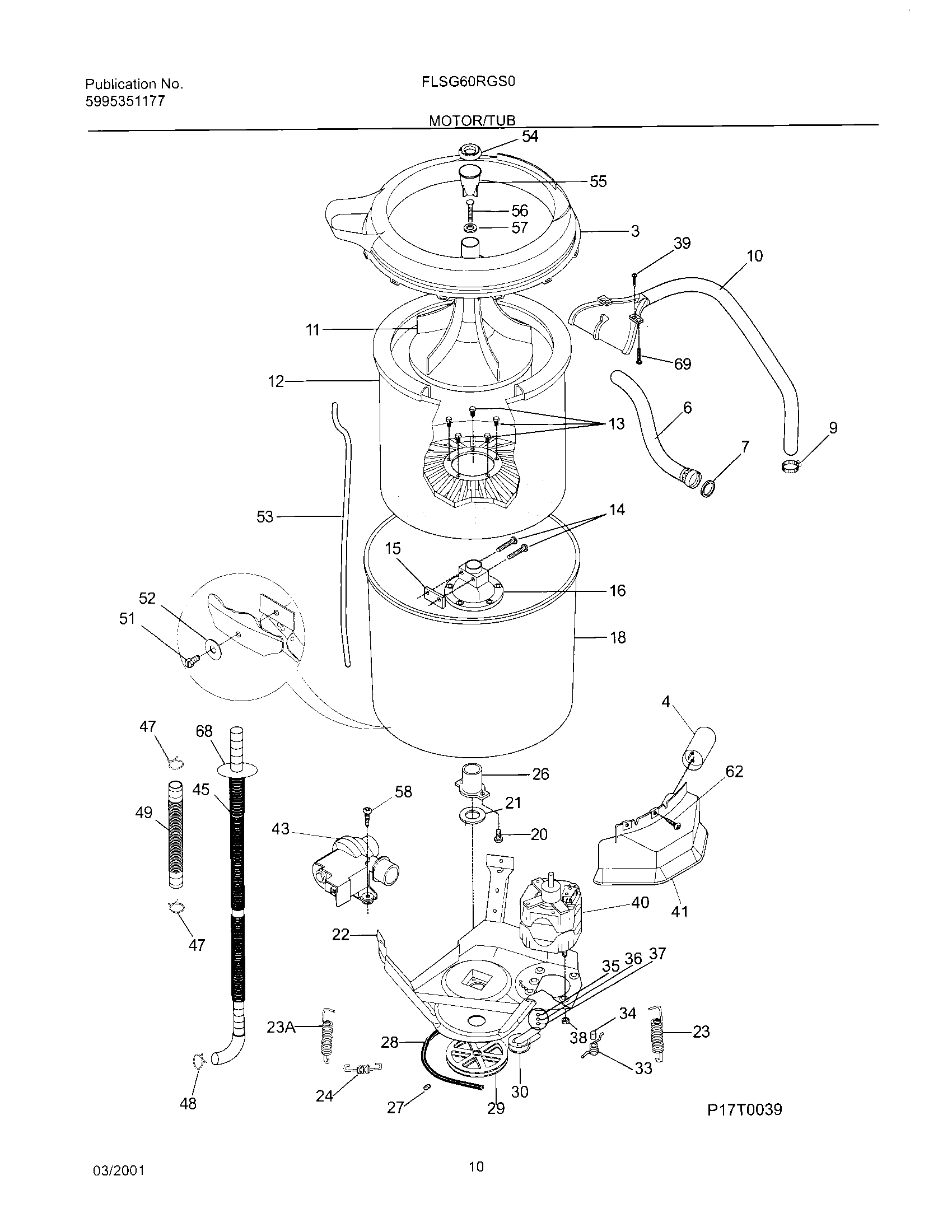 11 - WSHR MTR,HOSE