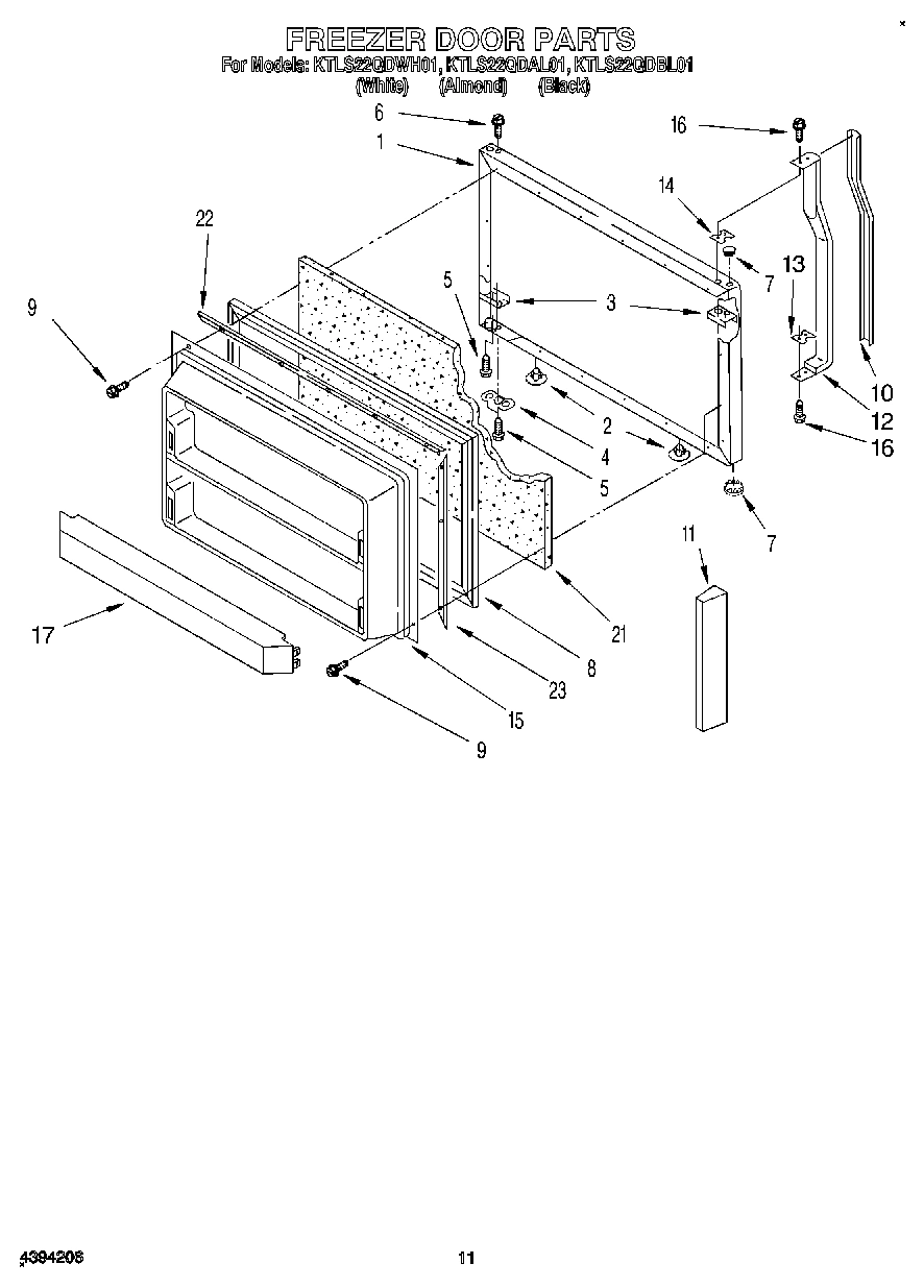 06 - FREEZER DOOR