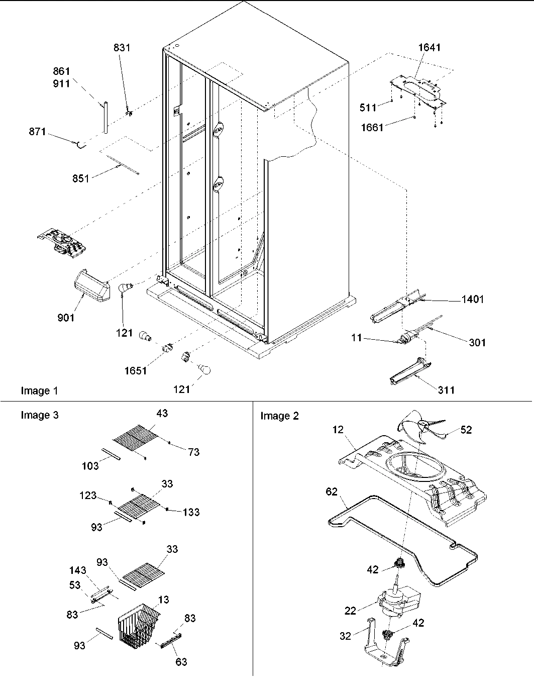 07 - FREEZER SHELVING, REF LIGHTS, & FILTER
