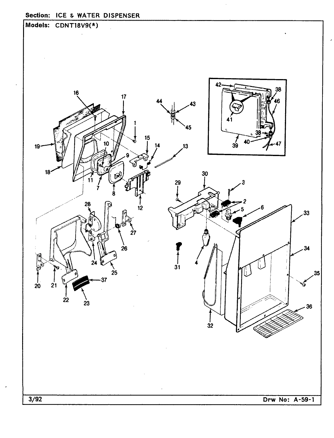 02 - ICE & WATER DISPENSER