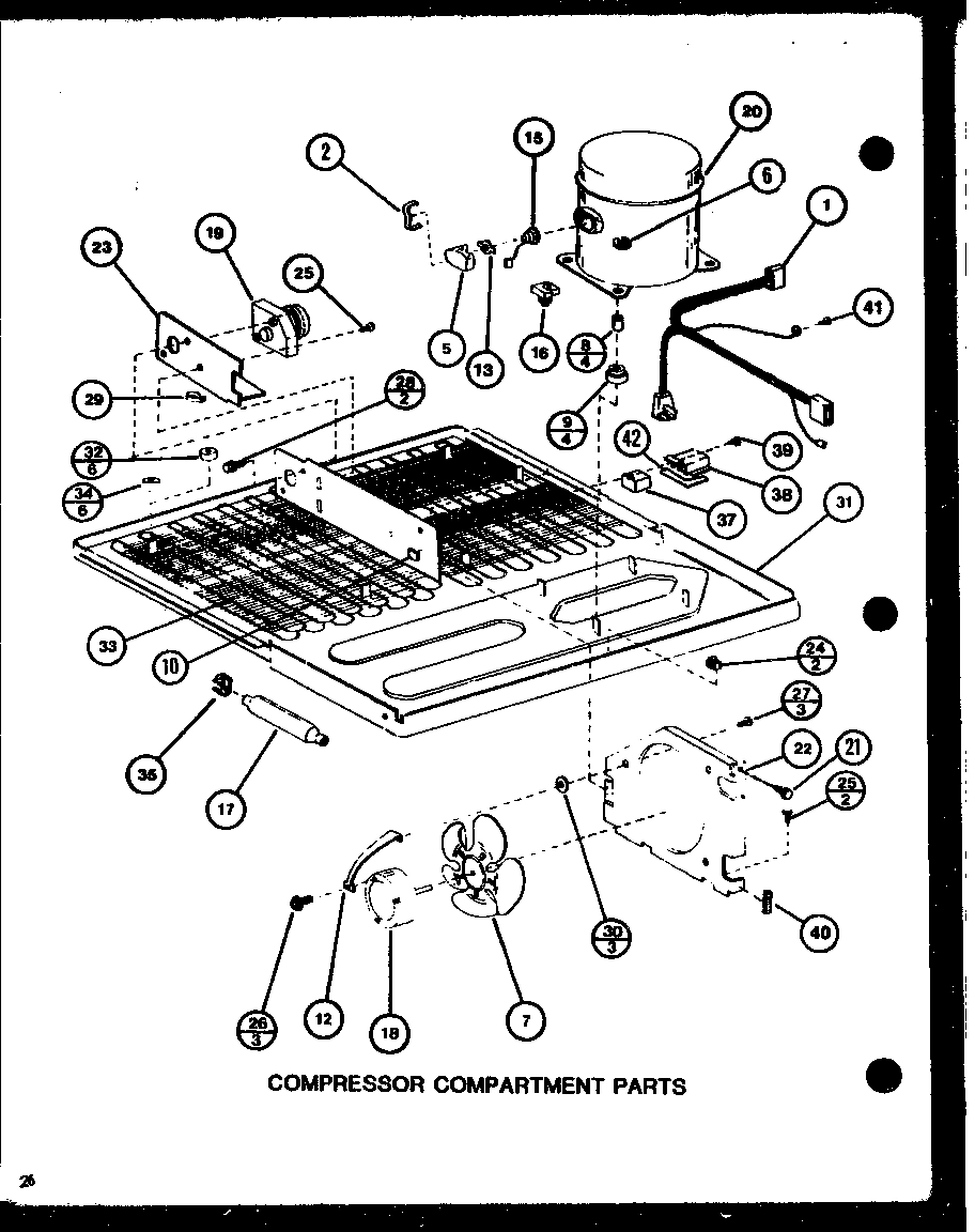 01 - COMPRESSOR COMPARTMENT PARTS