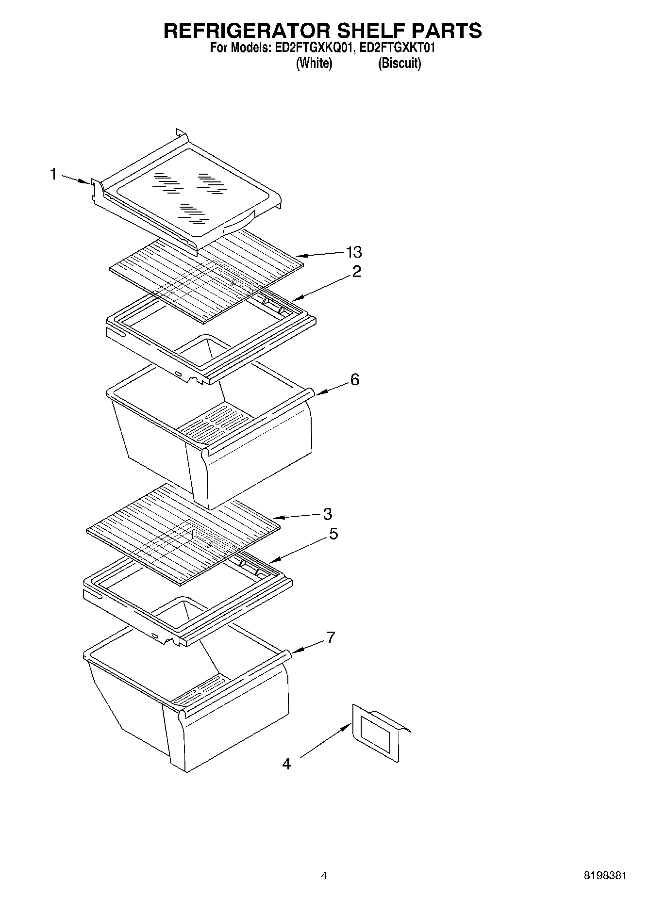 03 - REFRIGERATOR SHELF