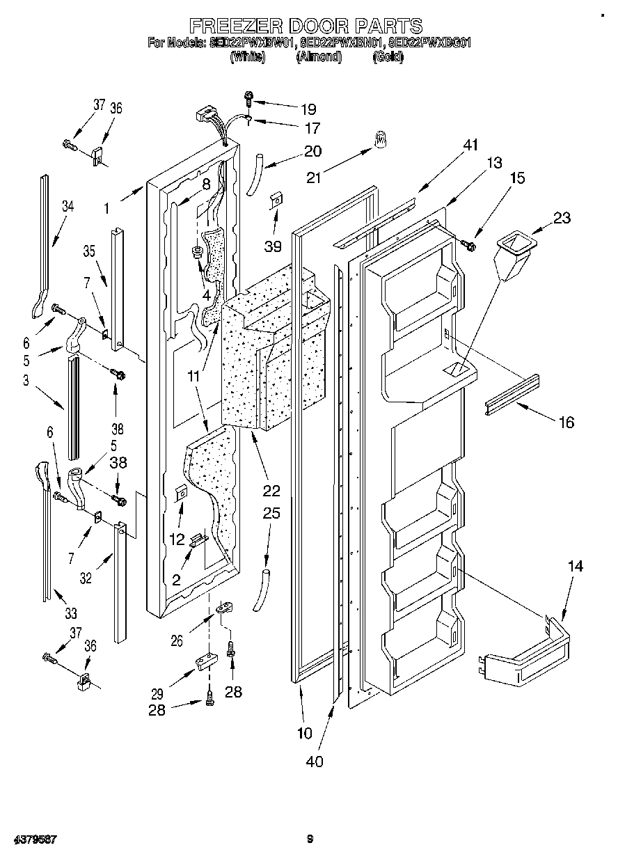 07 - FREEZER DOOR