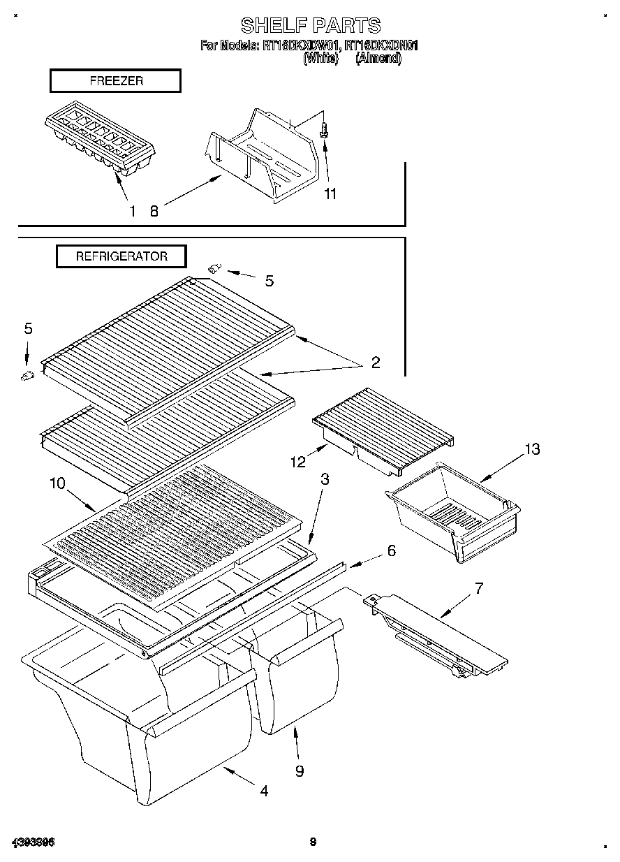 05 - SHELF, LIT/OPTIONAL