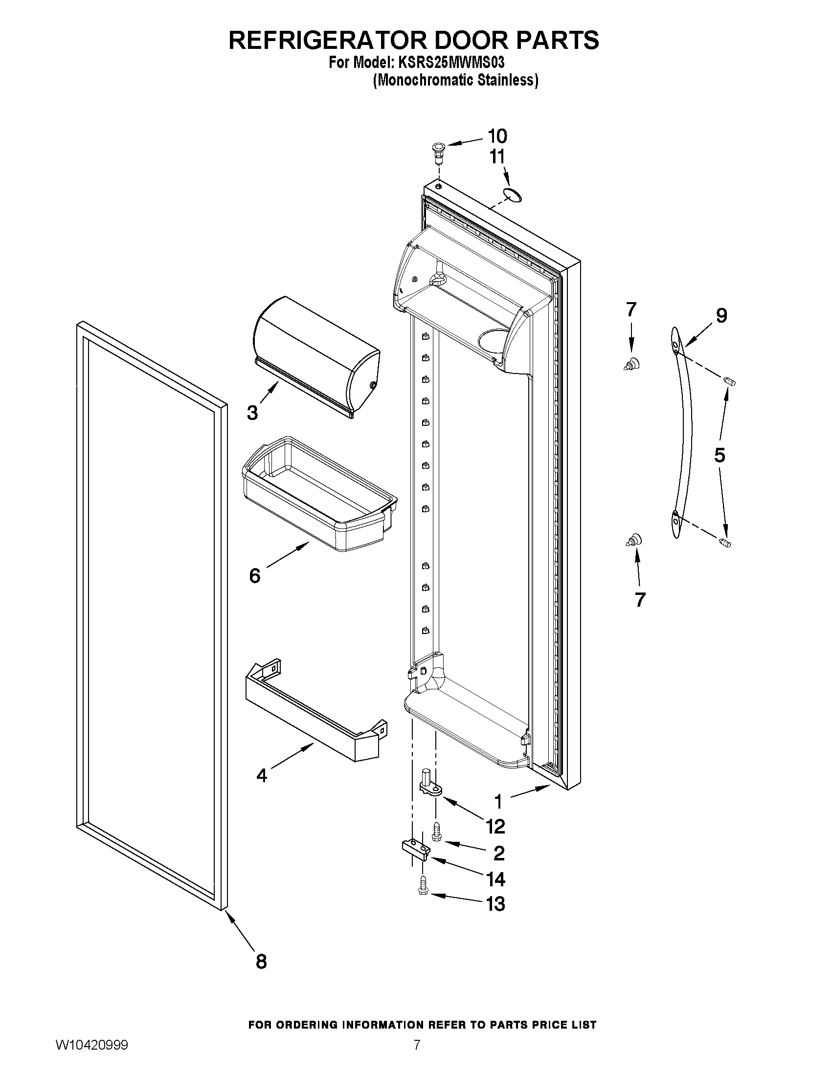 06 - REFRIGERATOR DOOR PARTS