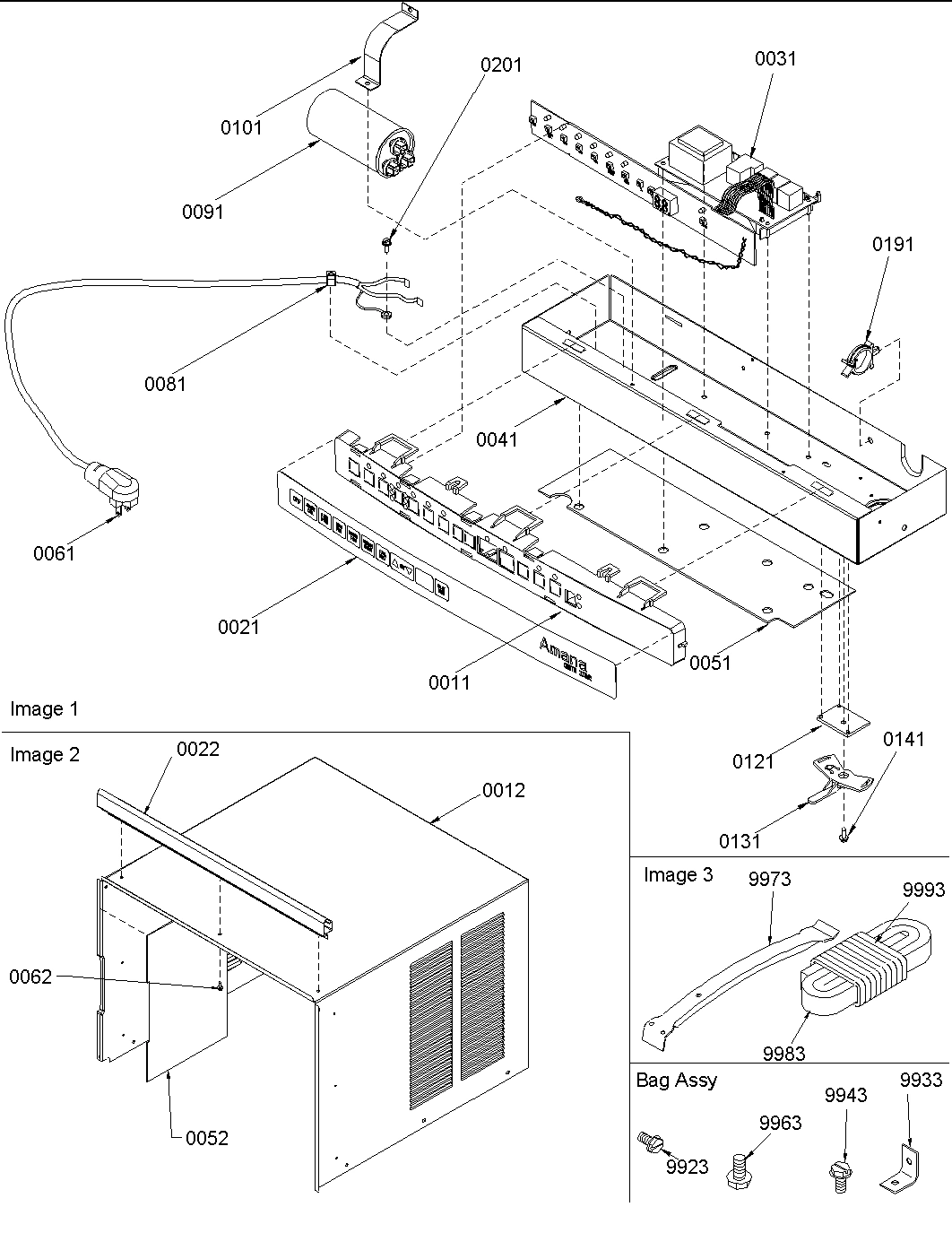 03 - CONTROL & OUTER CASE ASSEMBLY