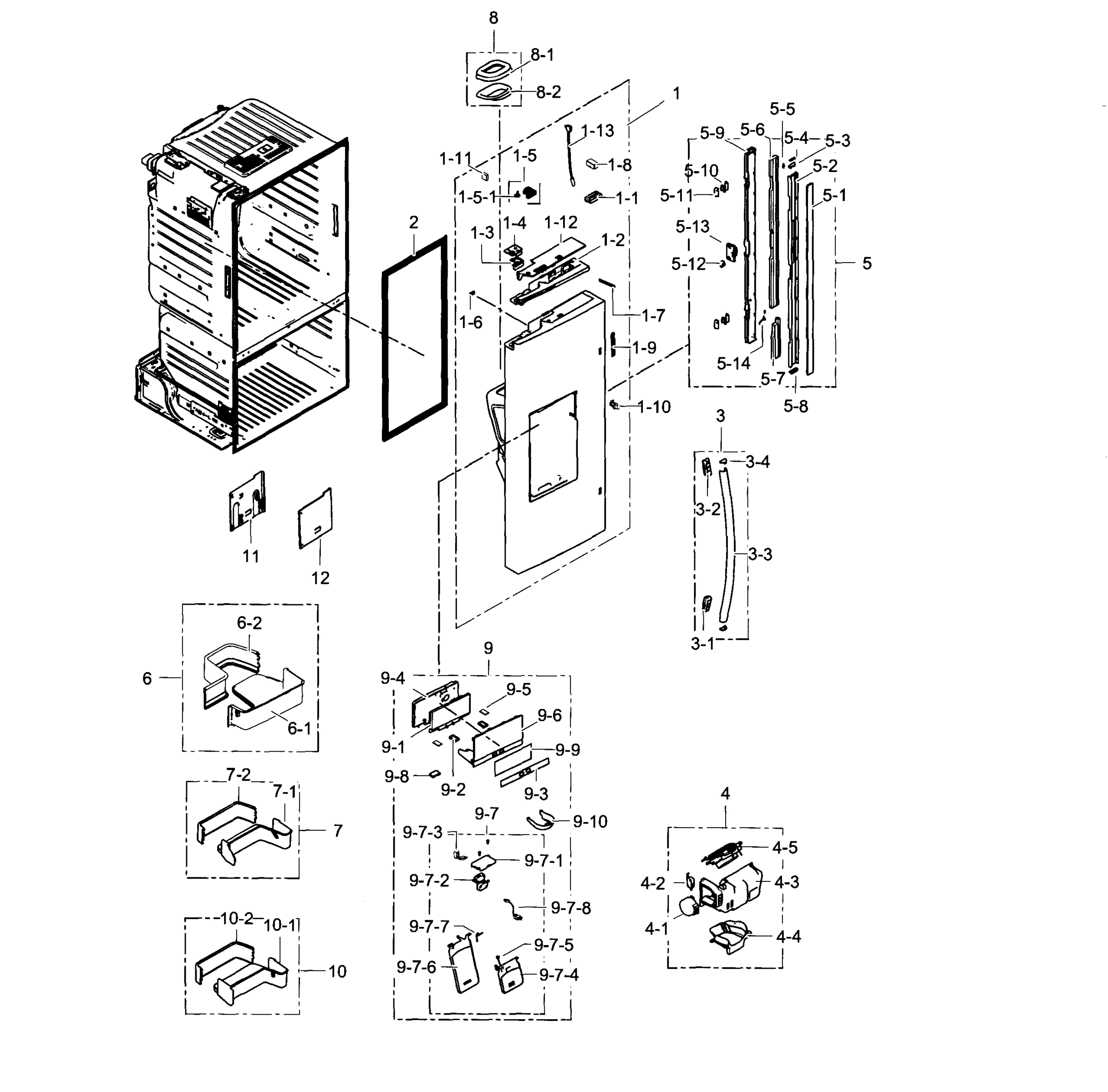REFRIGERATOR DOOR L