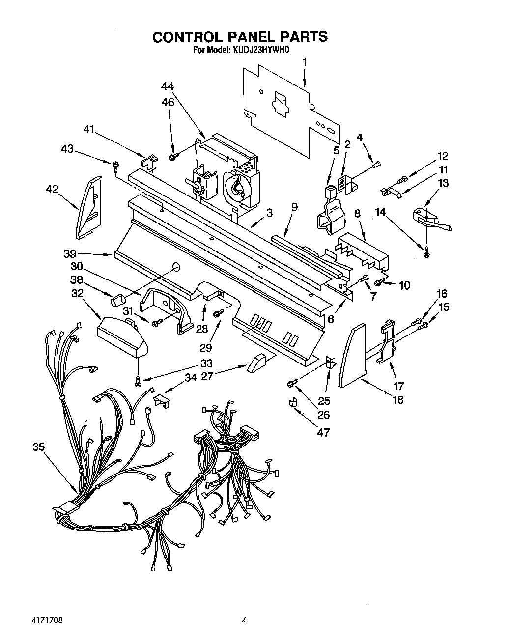 04 - CONTROL PANEL, LIT/OPTIONAL