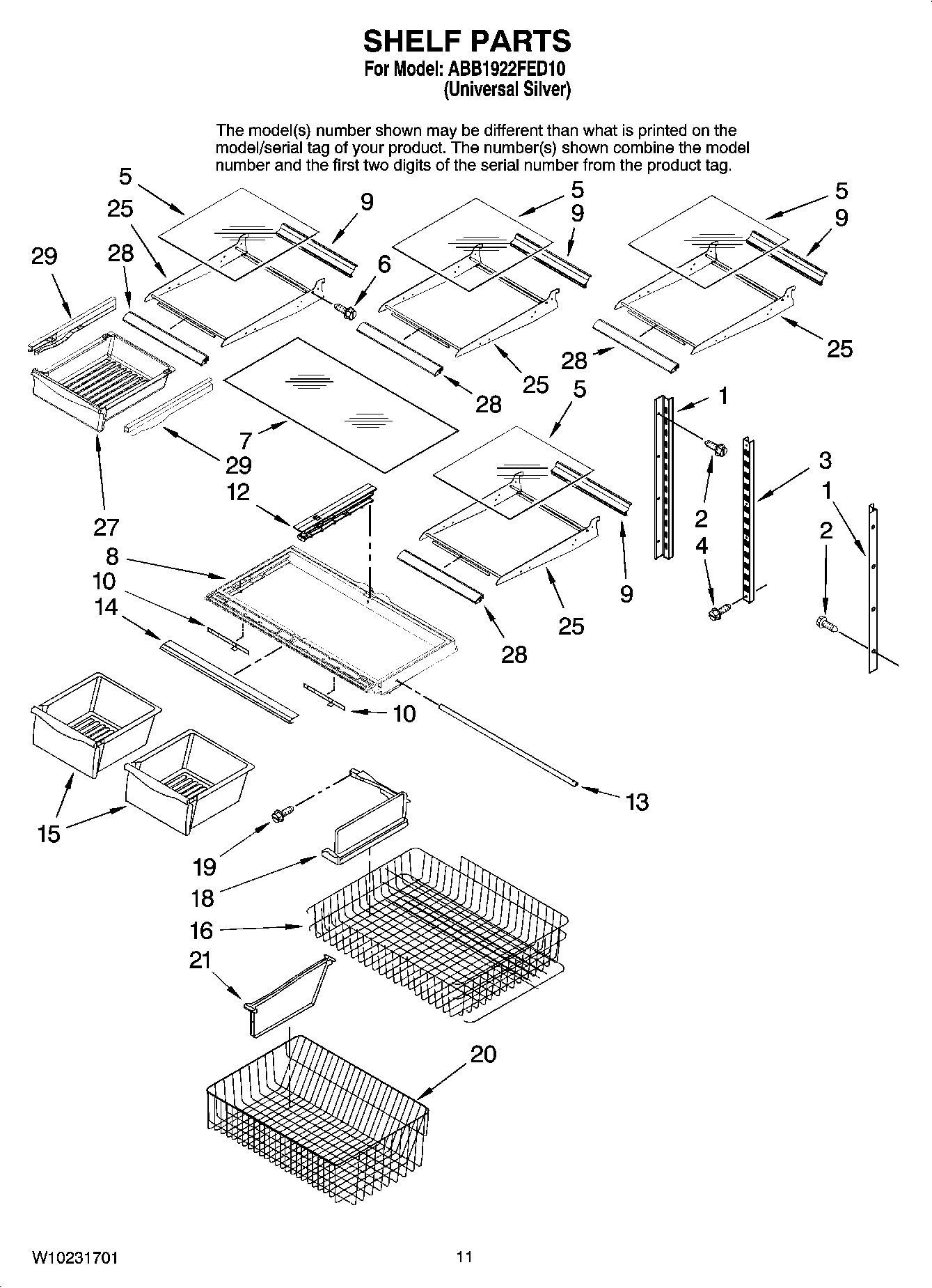 06 - SHELF PARTS