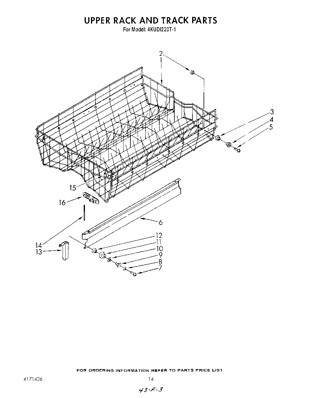 11 - UPPER RACK AND TRACK