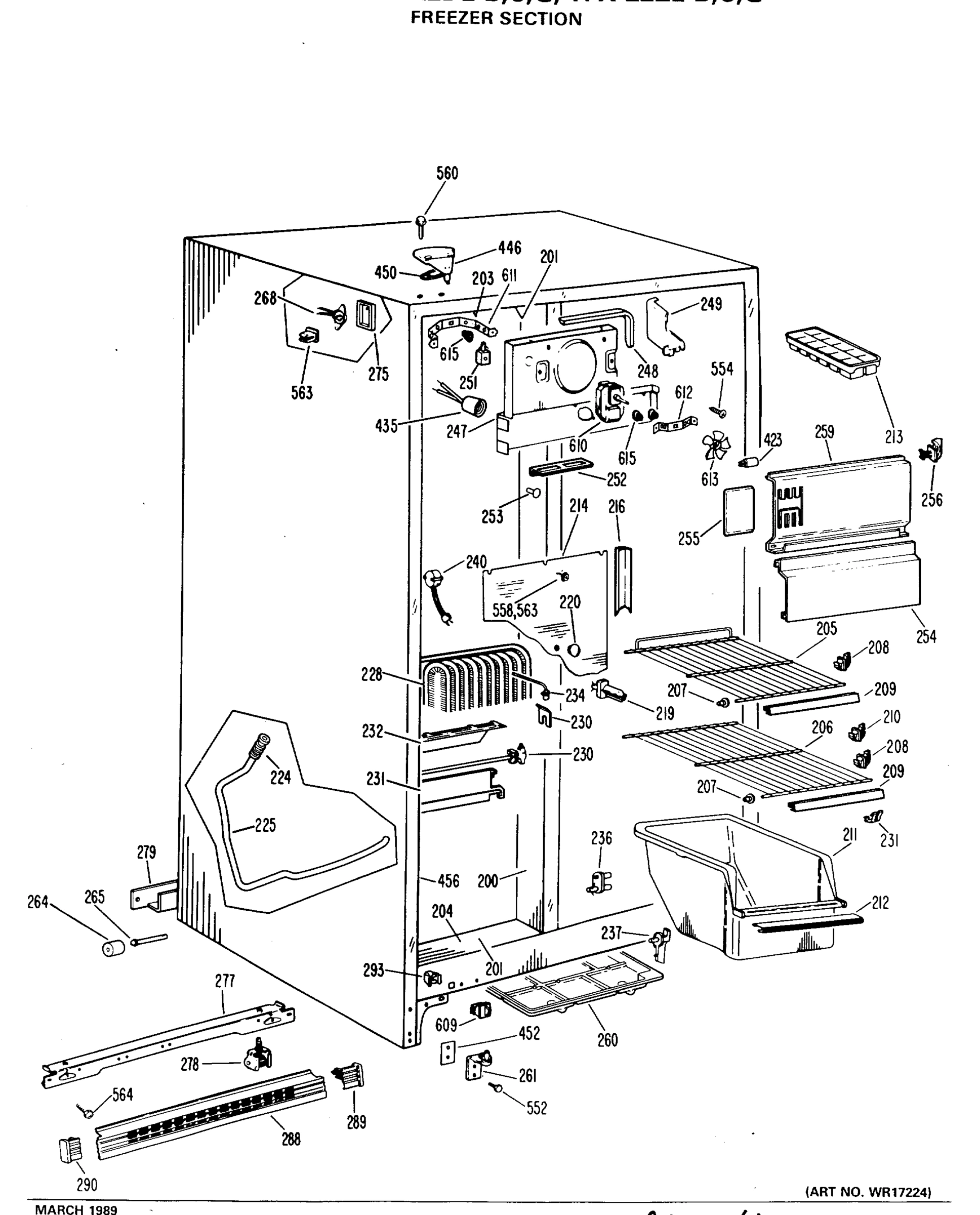 FREEZER SECTION