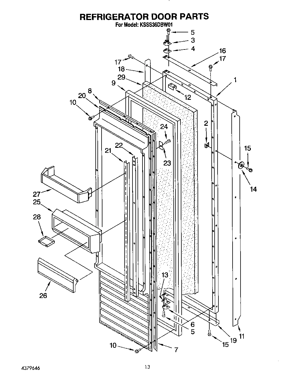 10 - REFRIGERATOR DOOR