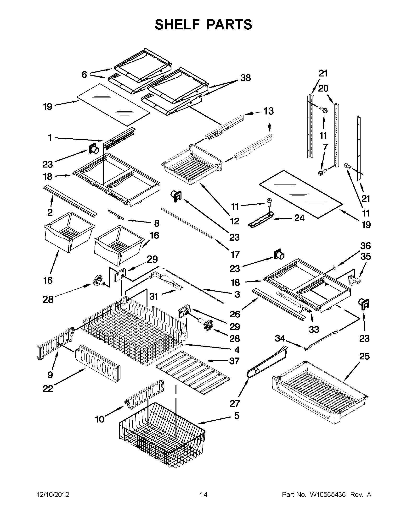 07 - SHELF PARTS