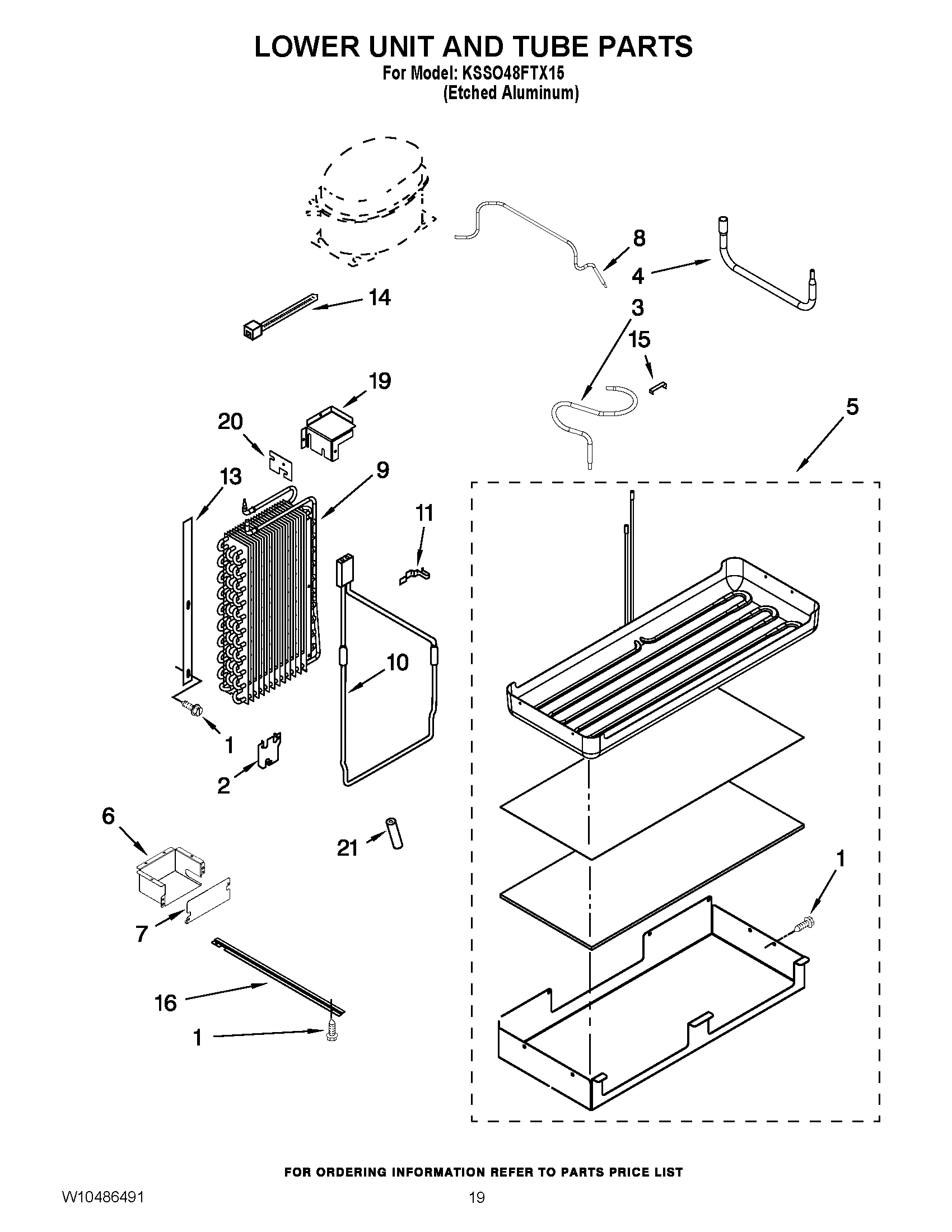 12 - LOWER UNIT AND TUBE PARTS