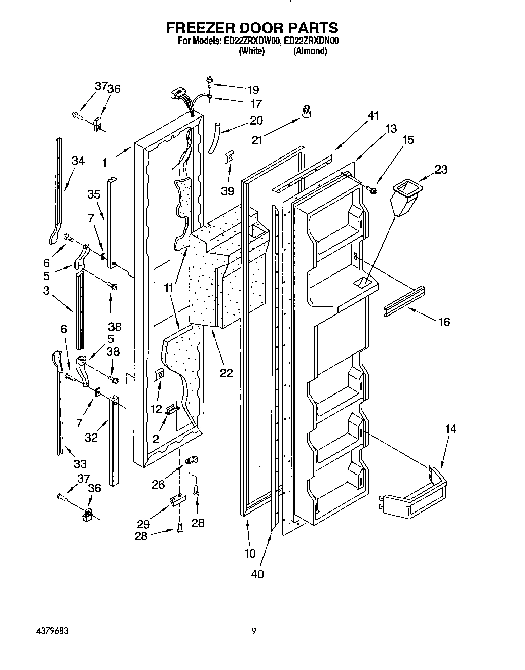 07 - FREEZER DOOR