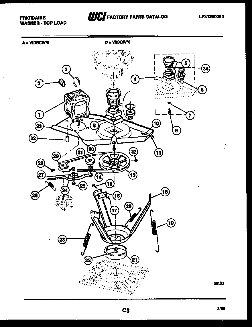 07 - MOTOR AND IDLER ARM CLUTCH