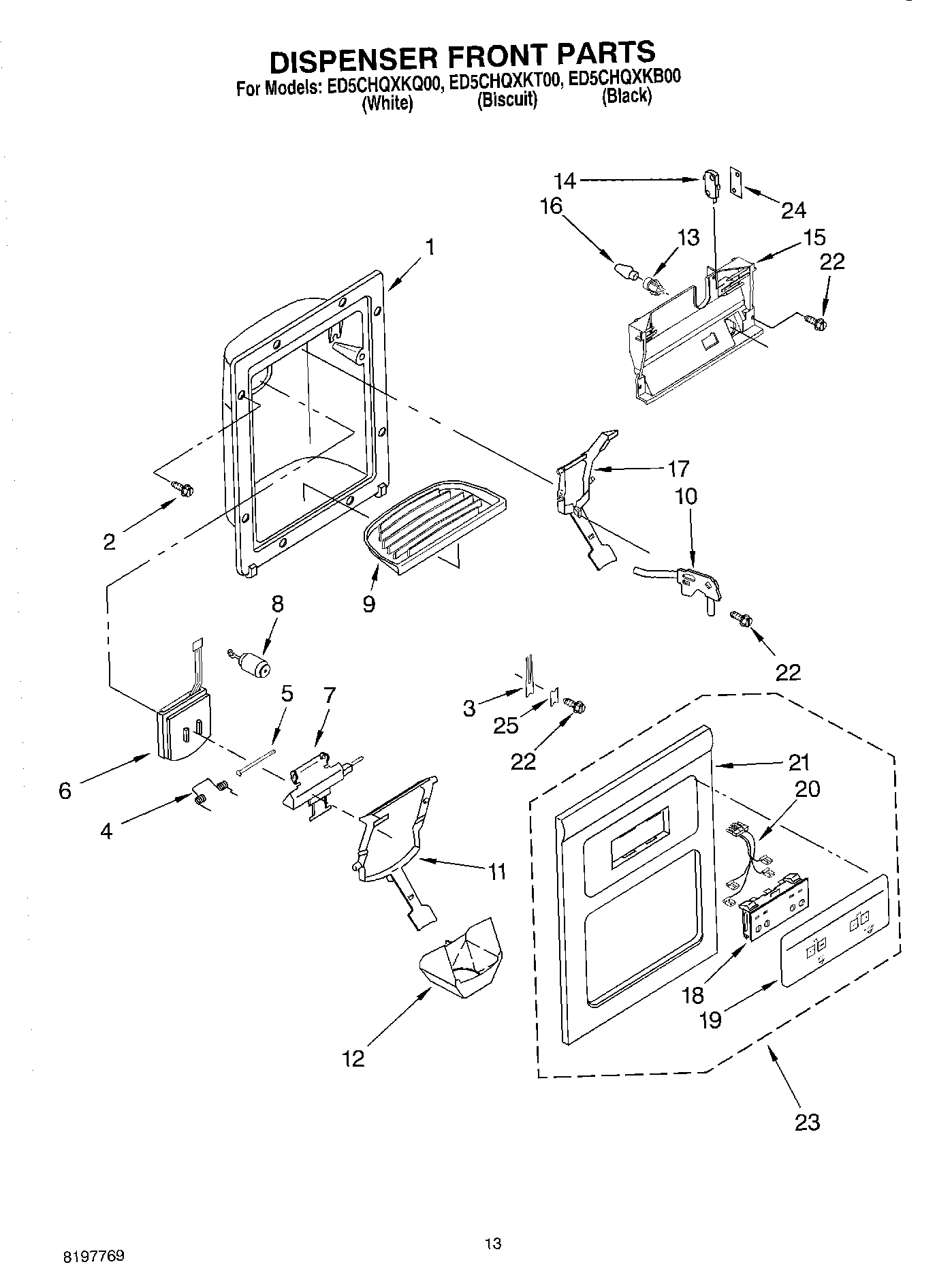 08 - DISPENSER FRONT