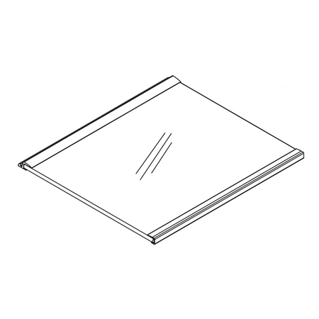 W11307256 Whirlpool Glass Shelf