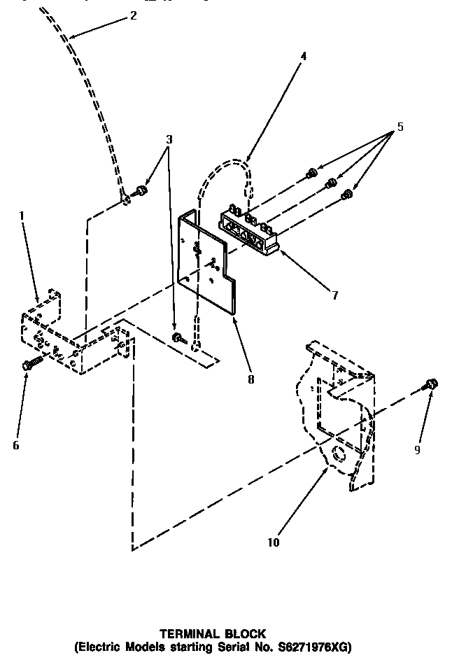 11 - TERMINAL BLOCK (STARTING SN S6271976XG)
