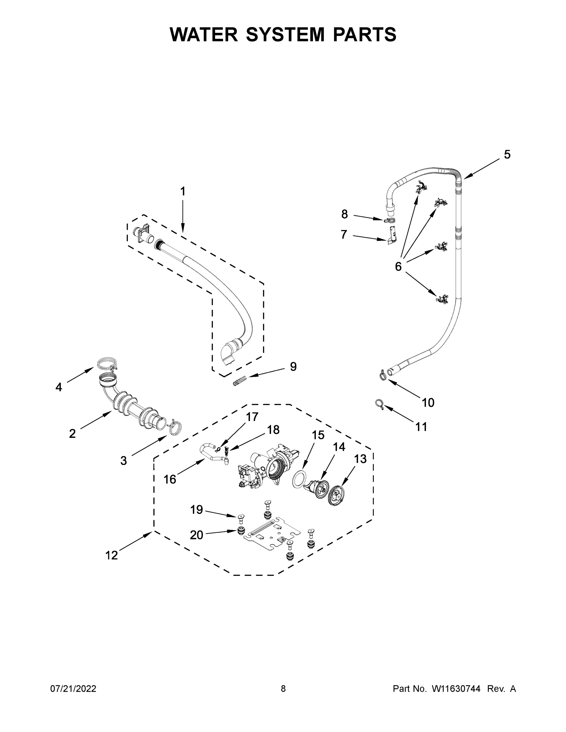 05 - WATER SYSTEM PARTS