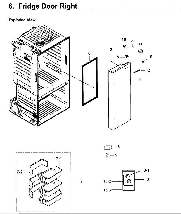 FRIDGE DOOR R