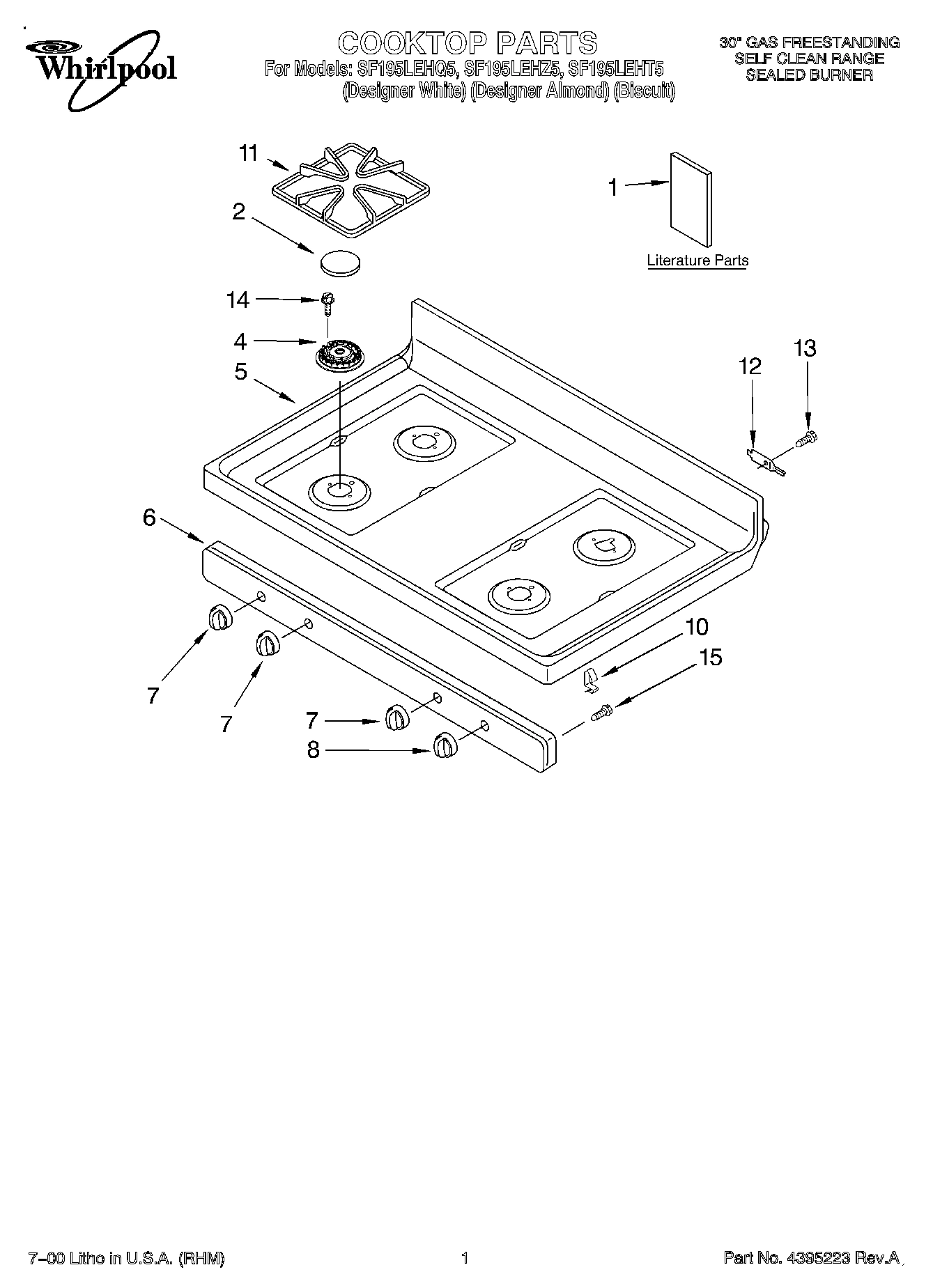 01 - COOKTOP, LITERATURE