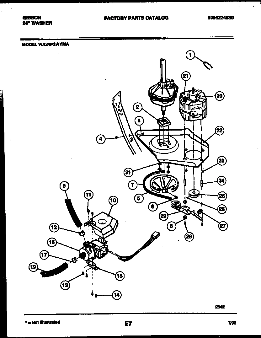05 - MOTOR AND IDLER ARM CLUTCH