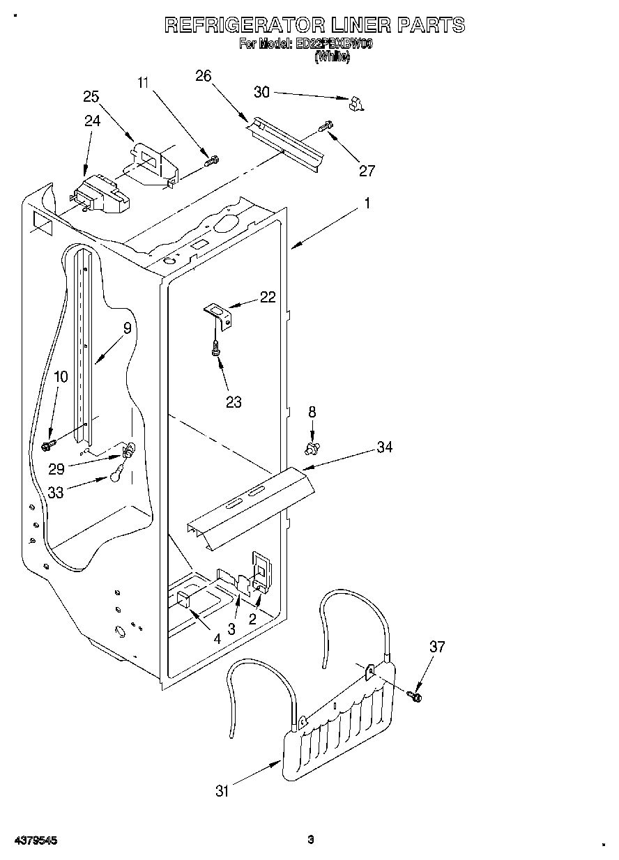 02 - REFRIGERATOR LINER