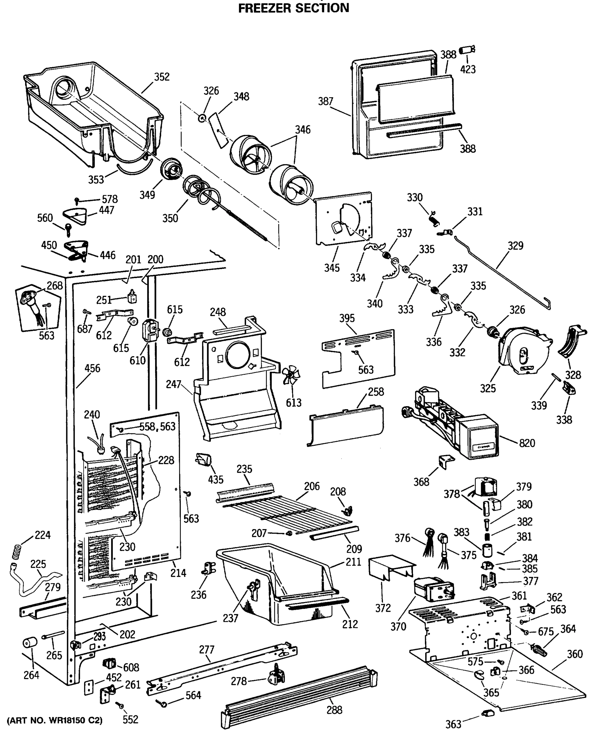 FREEZER SECTION